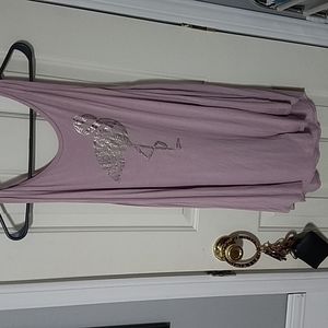 NWOT pink flamingo tanktop